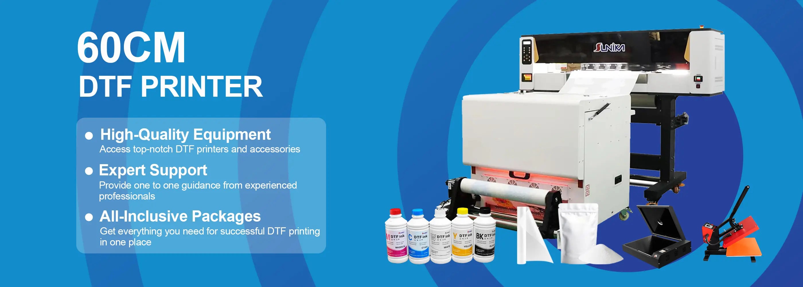 60cm dtf printer desktop banner