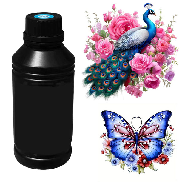 Sunika Ink for UV Printer CMYK+W+V 500ml/1000ml Special Ink
